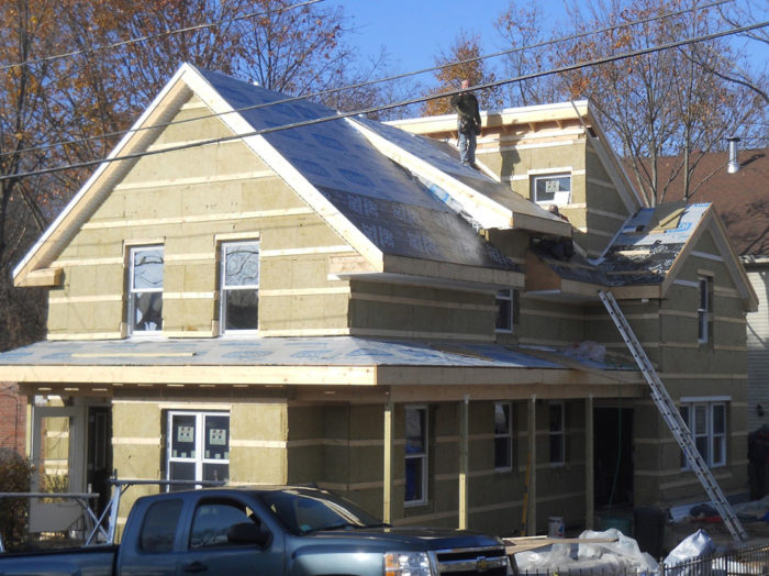 Wrapping An Older House With Rock Wool Insulation GreenBuildingAdvisor Wrapping An Older House With Rock Wool Insulation GreenBuildingAdvisor